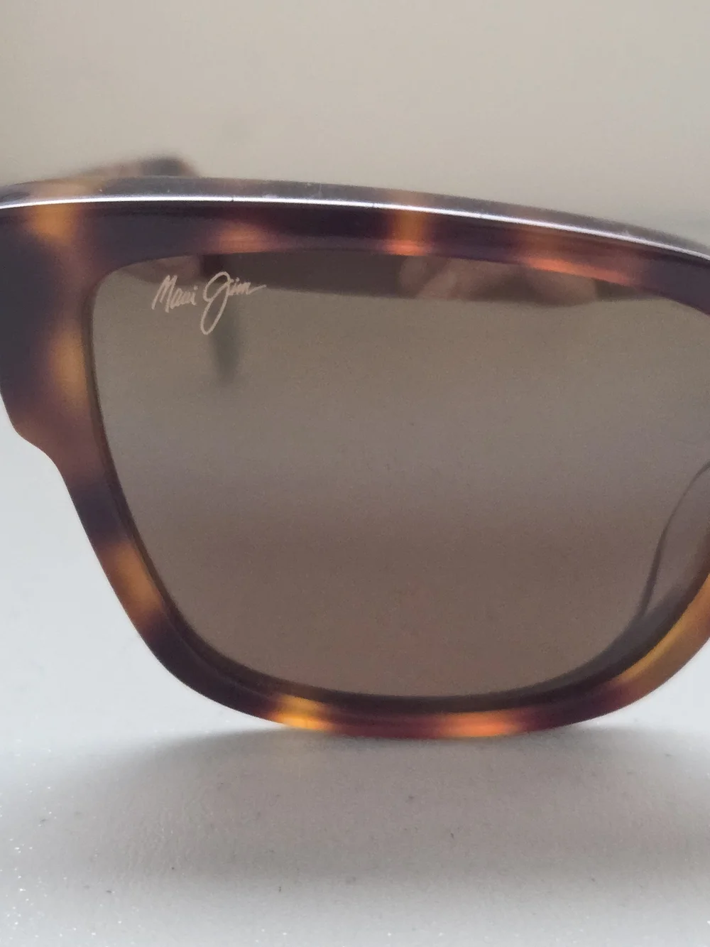 Maui Jim Tortoise Frame Sunglasses with Brown Lenses